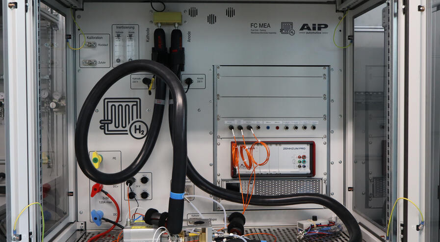 Präzise Gasführung für realistische Brennstoffzellenbedingungen