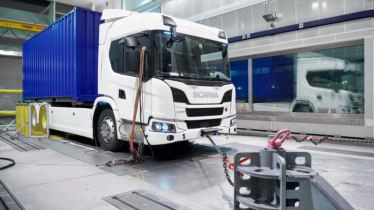 LKW Prüfstand Partikelmessung